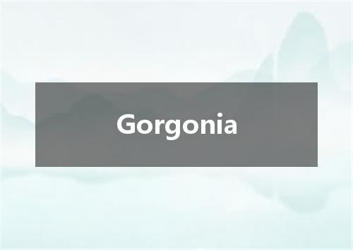 Gorgonia是什么意思