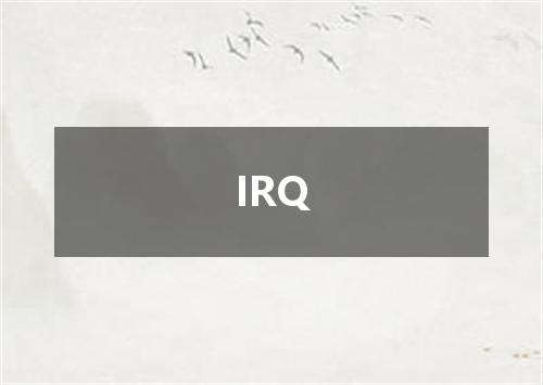 IRQ是什么意思