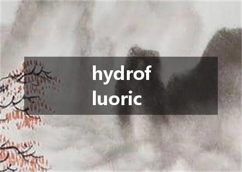 hydrofluoric是什么意思