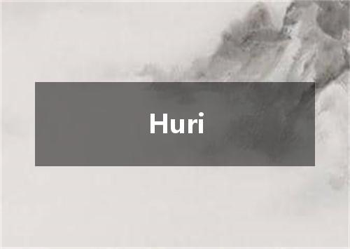 Huri是什么意思