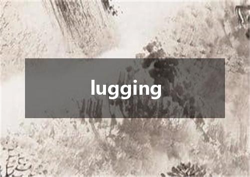 lugging是什么意思