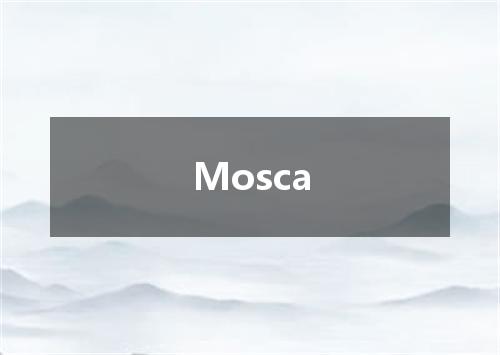 Mosca是什么意思