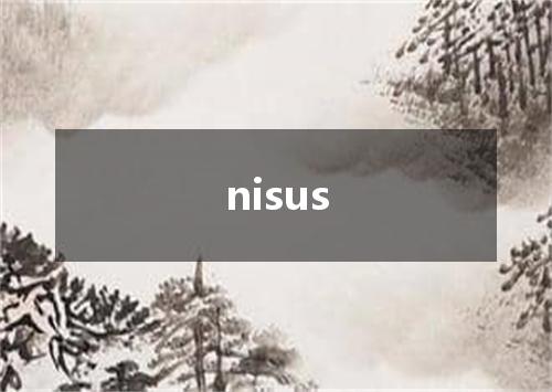 nisus是什么意思