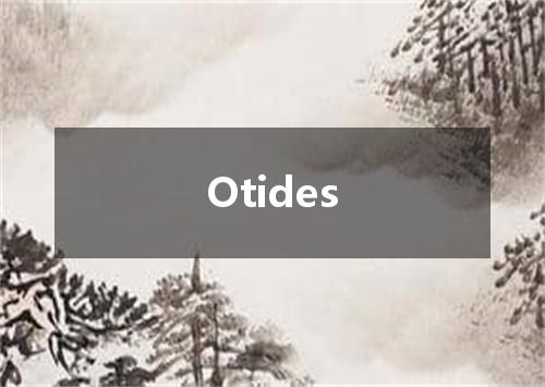 Otides是什么意思