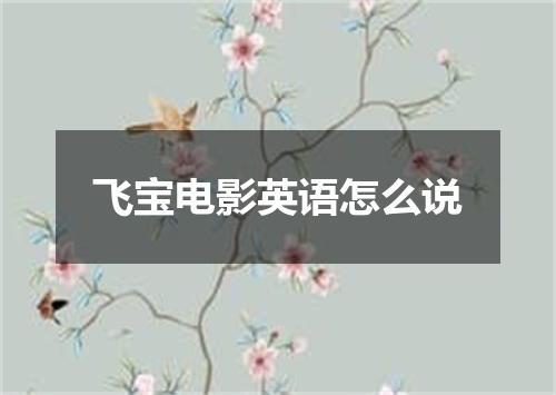 飞宝电影英语怎么说