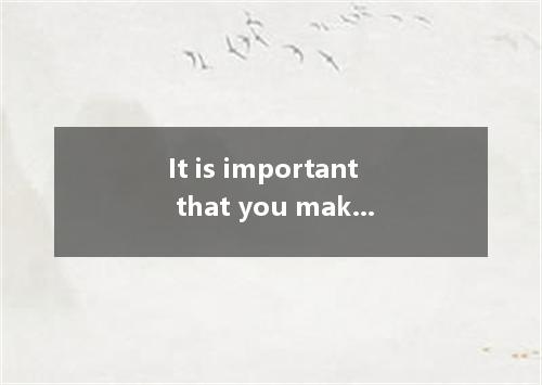 It is important that you make a good impression at work. If you make a good impr