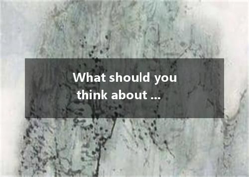 What should you think about in trying to find your career? You are probably bett