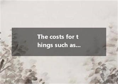 The costs for things such as laundry and cell phone service fall under personal 