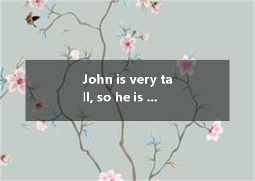 John is very tall, so he is easy to in the crowd.A.stareB.glareC.spotD.Ignore