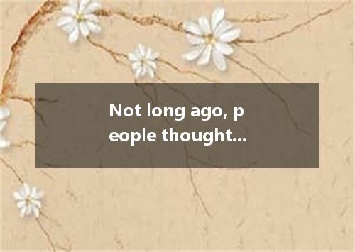 Not long ago, people thought babies were not able to learn things until they wer