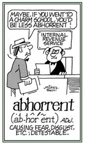 abhorrent是什么意思