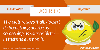 acerbic是什么意思