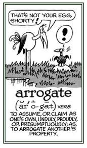 arrogate是什么意思