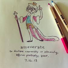 asseverate是什么意思