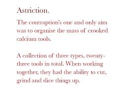 astriction是什么意思