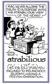 atrabilious是什么意思