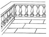 balustrade是什么意思