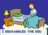 bedraggle是什么意思