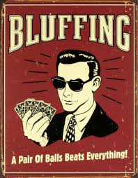 bluffing是什么意思