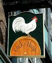 cock-a-hoop是什么意思
