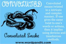 convoluted是什么意思