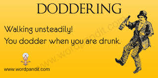 doddering是什么意思