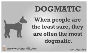 dogmatic是什么意思