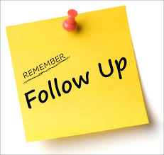 follow-up是什么意思