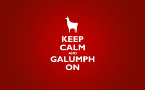 galumph是什么意思