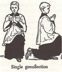 genuflect是什么意思