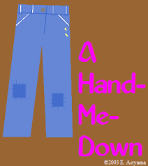 hand-me-down是什么意思