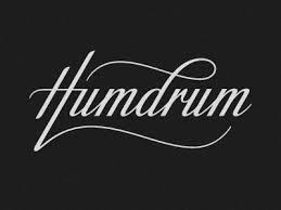 humdrum是什么意思