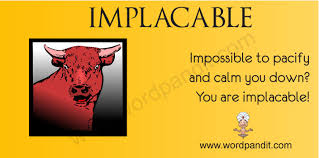 implacability是什么意思