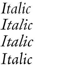italics是什么意思