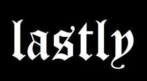 lastly是什么意思