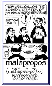 malapropos是什么意思