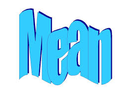 mean是什么意思