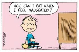 nauseated是什么意思