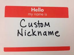 nickname是什么意思