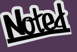 noted是什么意思