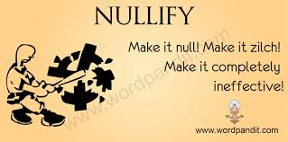 nullify是什么意思
