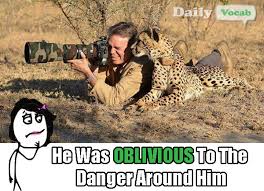 oblivious是什么意思