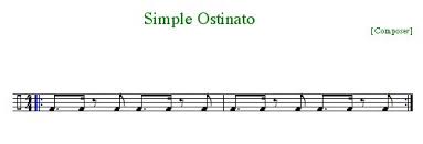 ostinato是什么意思