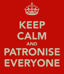 patronise是什么意思