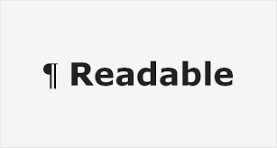 readable是什么意思