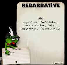 rebarbative是什么意思
