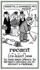 recant是什么意思