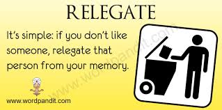 relegate是什么意思