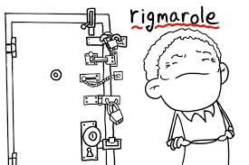 rigmarole是什么意思