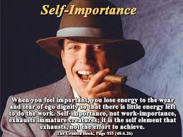 self-importance是什么意思